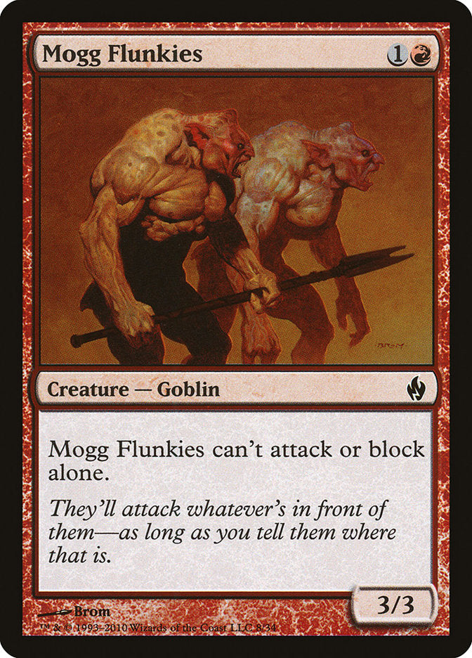 Mogg Flunkies [Premium Deck Series: Fire and Lightning] | Rock City Comics