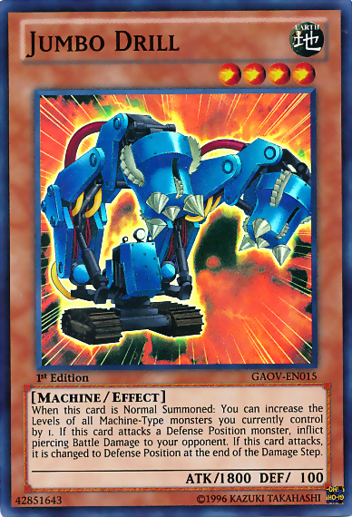 Jumbo Drill [GAOV-EN015] Super Rare | Rock City Comics