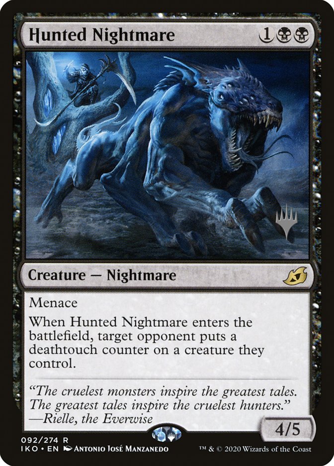 Hunted Nightmare (Promo Pack) [Ikoria: Lair of Behemoths Promos] | Rock City Comics