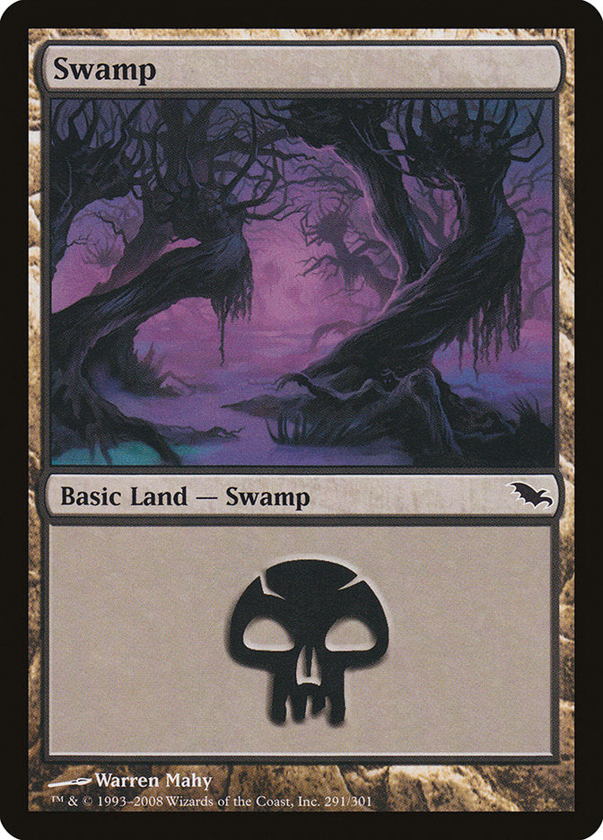 Swamp (291) [Shadowmoor] | Rock City Comics