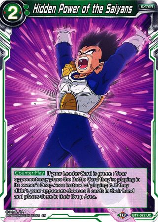 Hidden Power of the Saiyans [BT7-072] | Rock City Comics