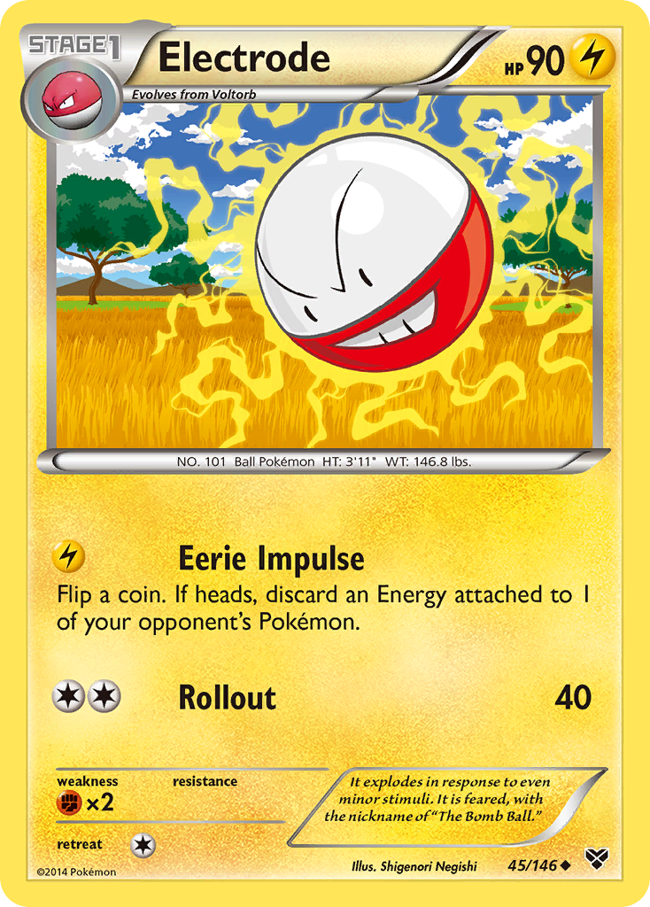 Electrode (45/146) [XY: Base Set] | Rock City Comics