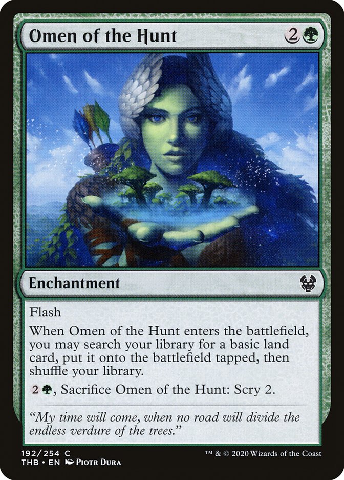 Omen of the Hunt [Theros Beyond Death] | Rock City Comics