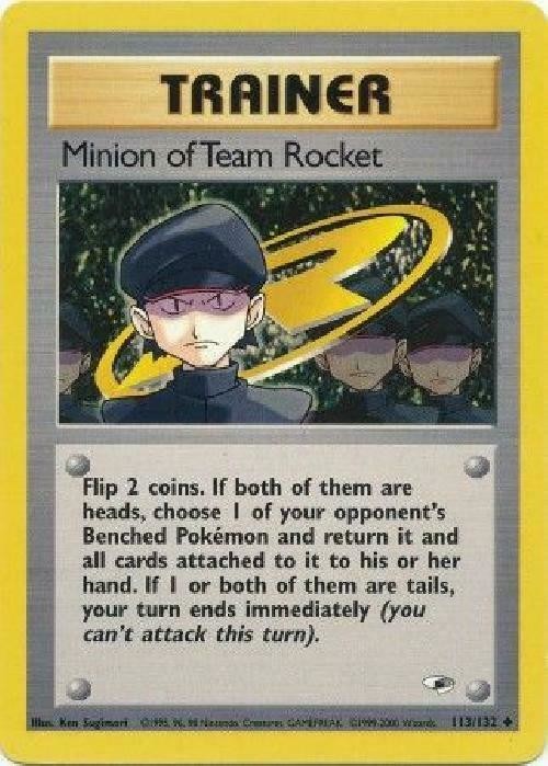 Minion of Team Rocket (113/132) [Gym Heroes Unlimited] | Rock City Comics