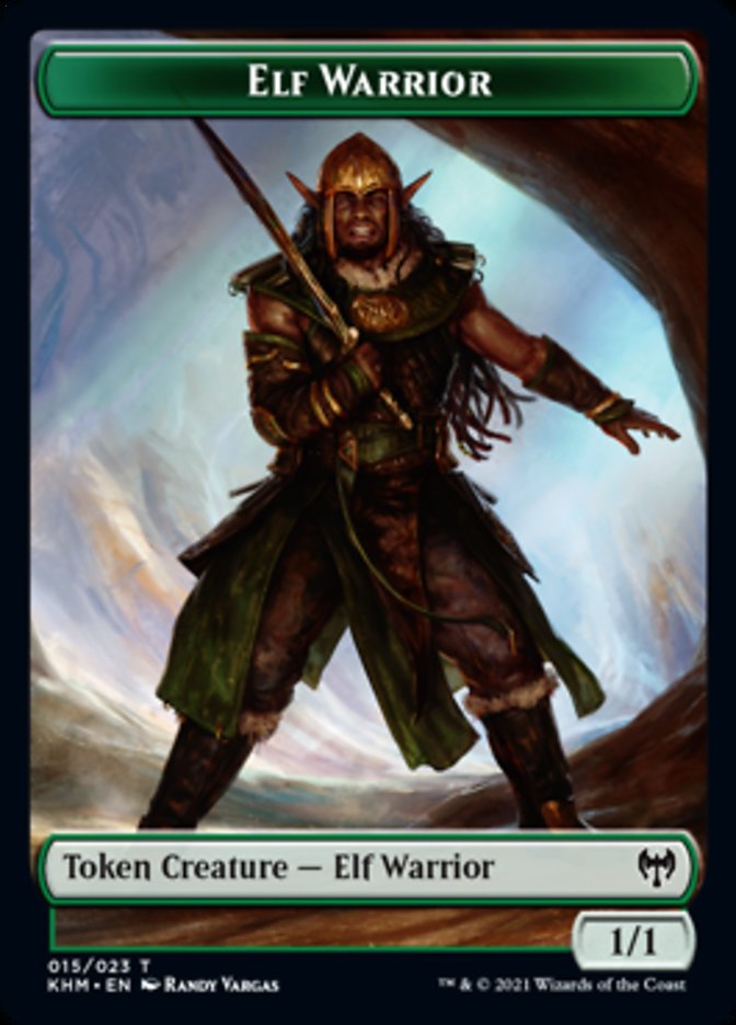 Elf Warrior [Kaldheim Tokens] | Rock City Comics