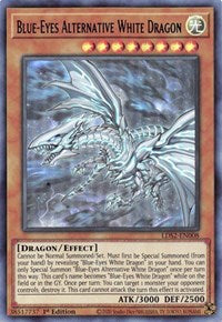 Blue-Eyes Alternative White Dragon (Blue) [LDS2-EN008] Ultra Rare | Rock City Comics