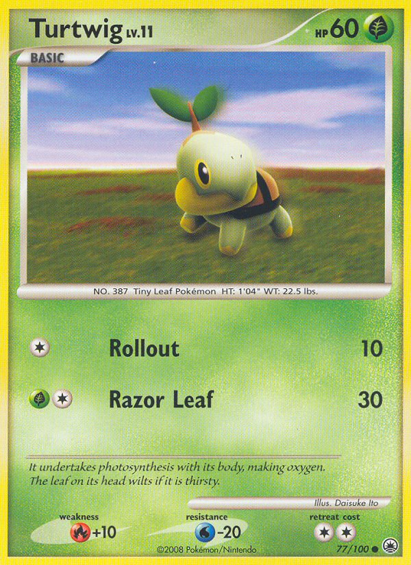 Turtwig (77/100) [Diamond & Pearl: Majestic Dawn] | Rock City Comics