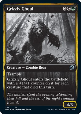 Grizzly Ghoul [Innistrad: Double Feature] | Rock City Comics