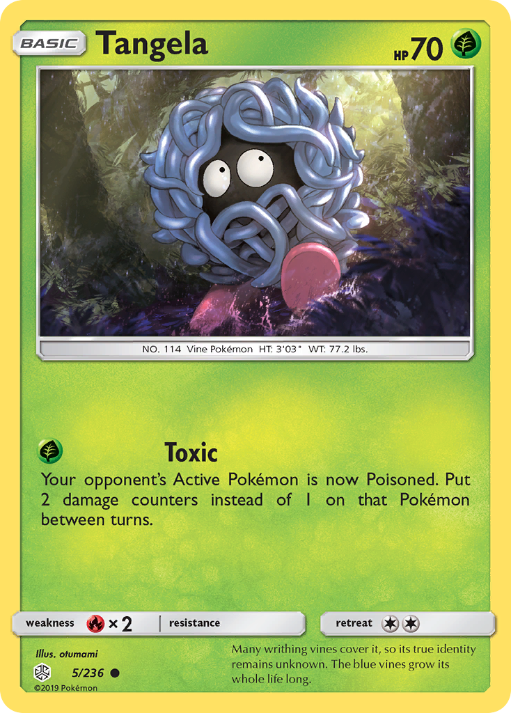 Tangela (5/236) [Sun & Moon: Cosmic Eclipse] | Rock City Comics