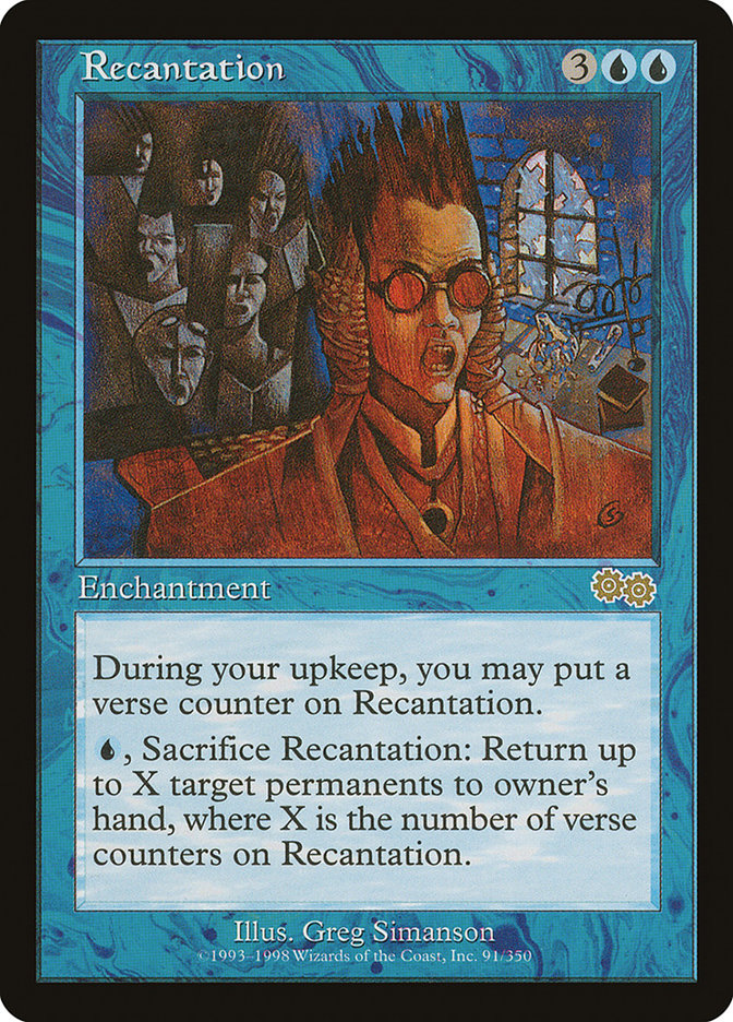 Recantation [Urza's Saga] | Rock City Comics