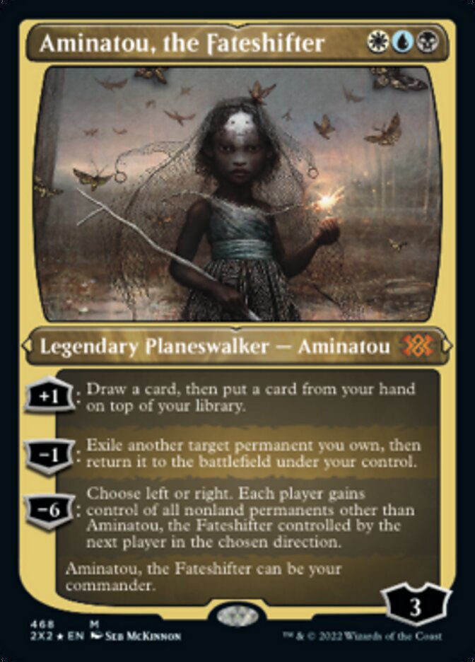 Aminatou, the Fateshifter (Foil Etched) [Double Masters 2022] | Rock City Comics