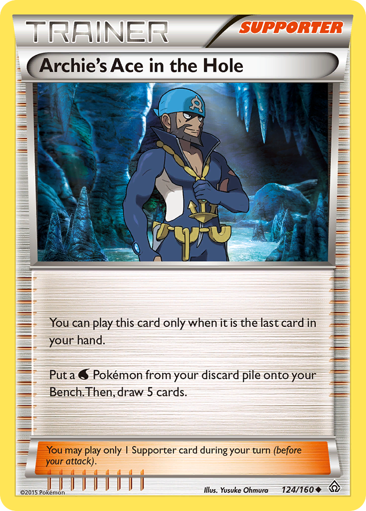 Archie's Ace in the Hole (124/160) [XY: Primal Clash] | Rock City Comics