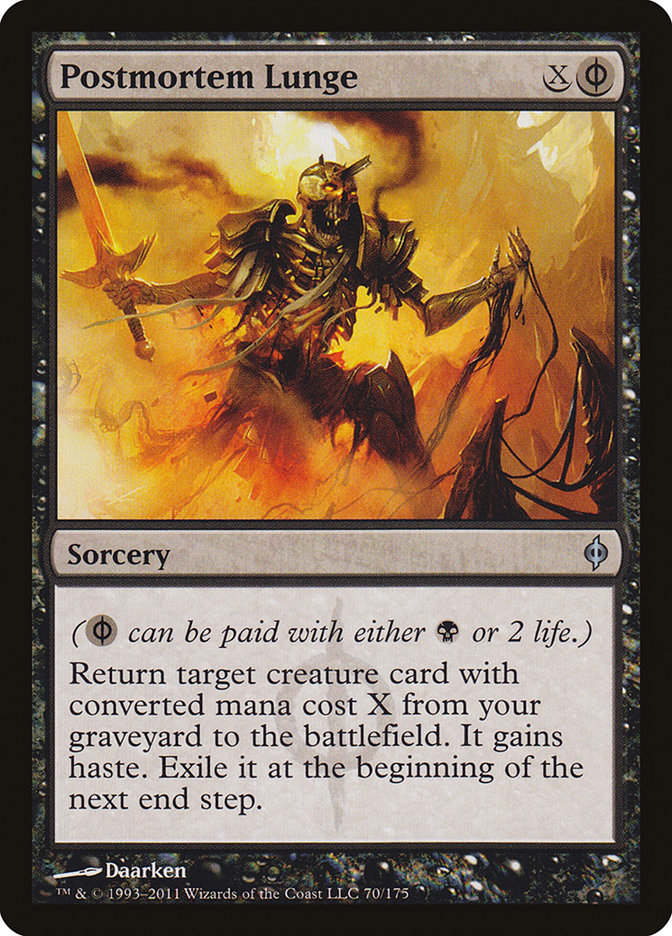 Postmortem Lunge [New Phyrexia] | Rock City Comics