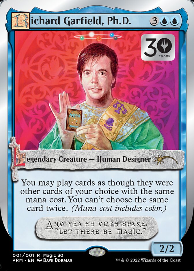 Richard Garfield, Ph.D. [30th Anniversary Promos] | Rock City Comics