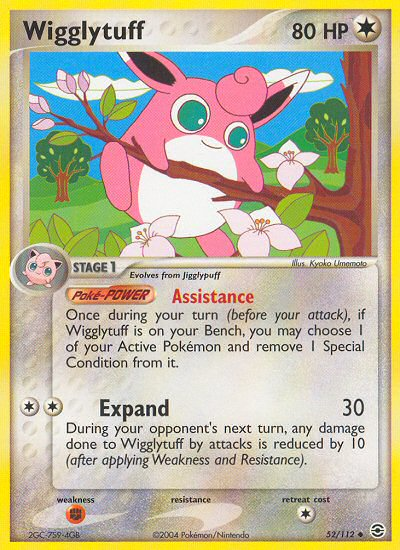 Wigglytuff (52/112) [EX: FireRed & LeafGreen] | Rock City Comics