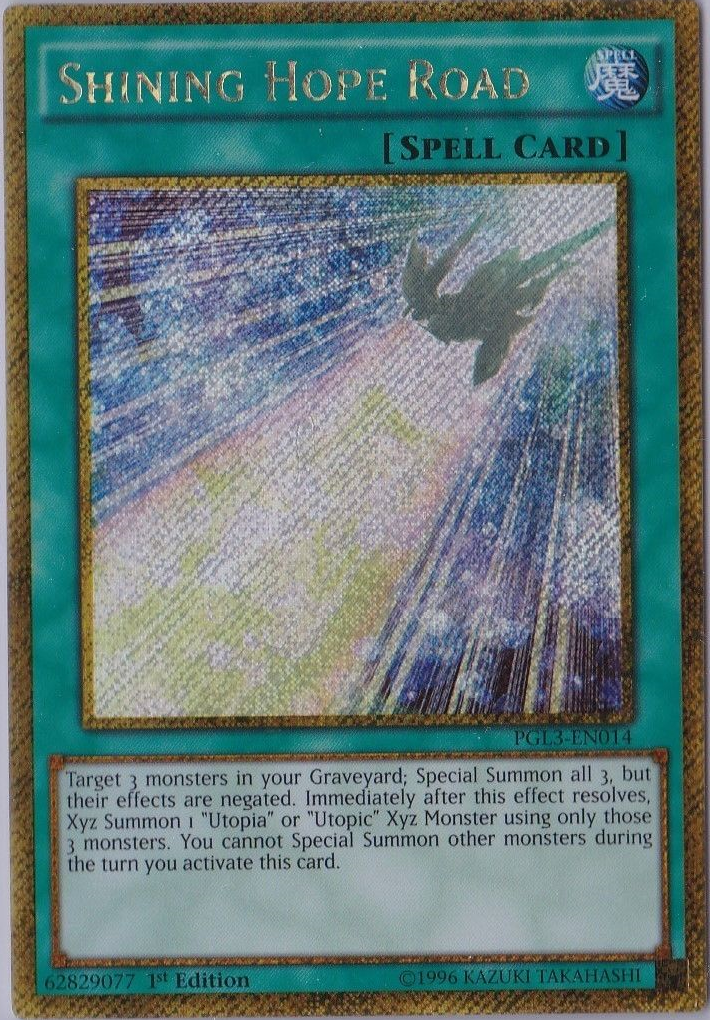 Shining Hope Road [PGL3-EN014] Gold Secret Rare | Rock City Comics