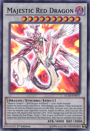 Majestic Red Dragon [LC5D-EN071] Super Rare | Rock City Comics