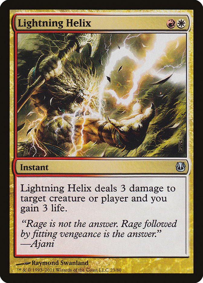Lightning Helix [Duel Decks: Ajani vs. Nicol Bolas] | Rock City Comics