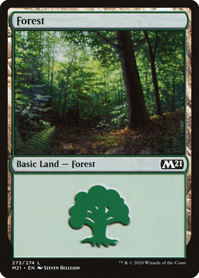 Forest (273) [Core Set 2021] | Rock City Comics