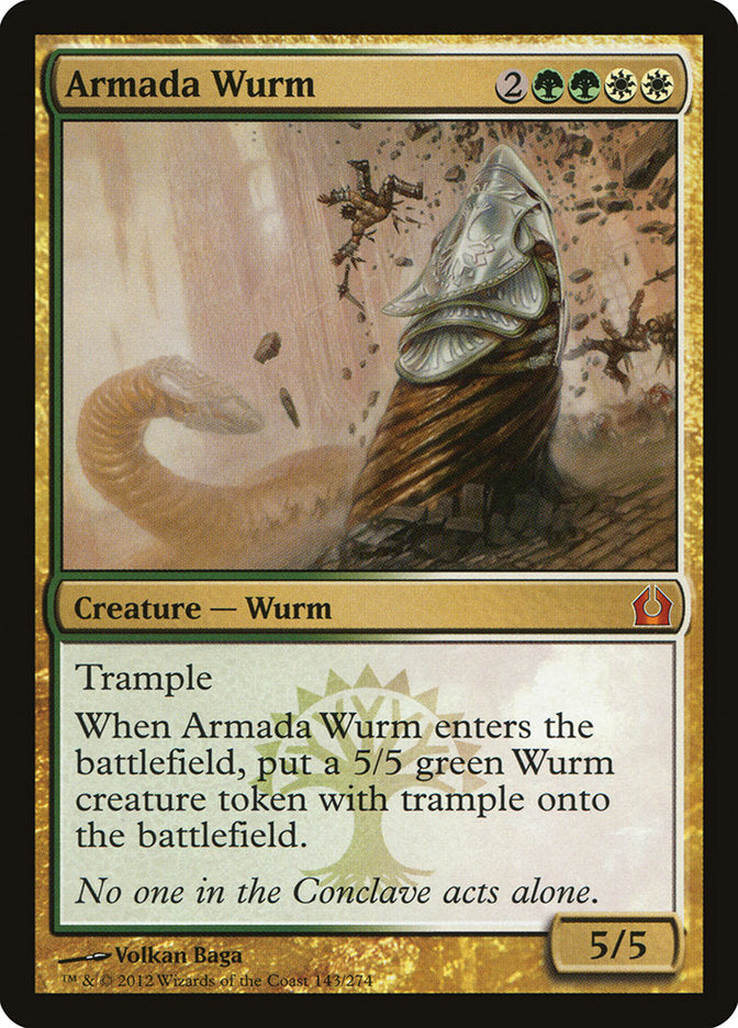 Armada Wurm [Return to Ravnica] | Rock City Comics