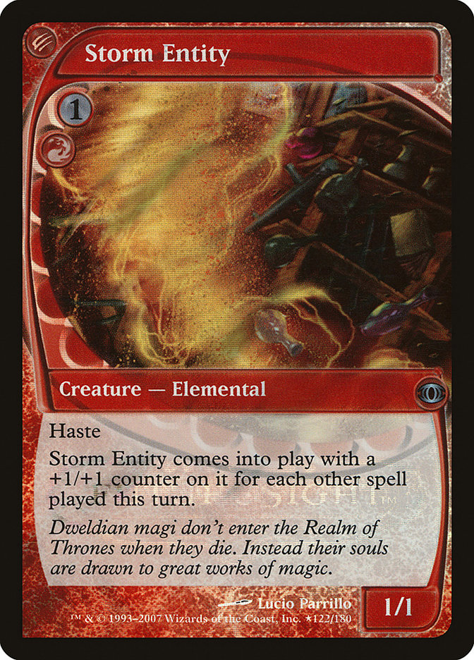 Storm Entity [Future Sight Promos] | Rock City Comics