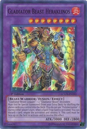 Gladiator Beast Heraklinos [LCGX-EN253] Super Rare | Rock City Comics