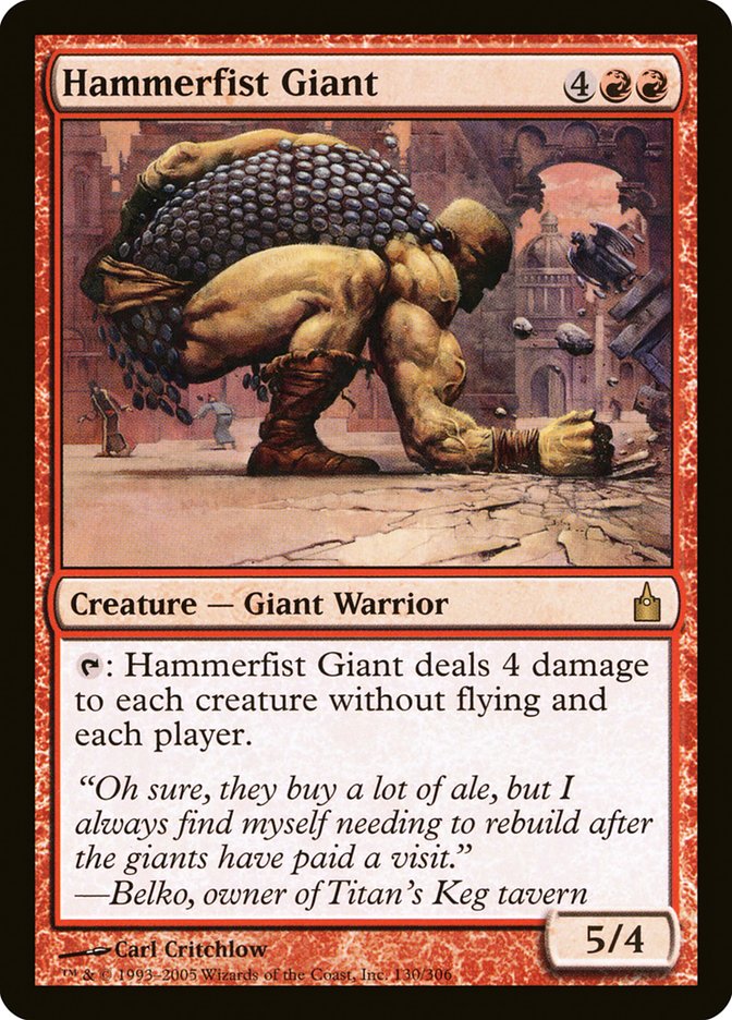 Hammerfist Giant [Ravnica: City of Guilds] | Rock City Comics