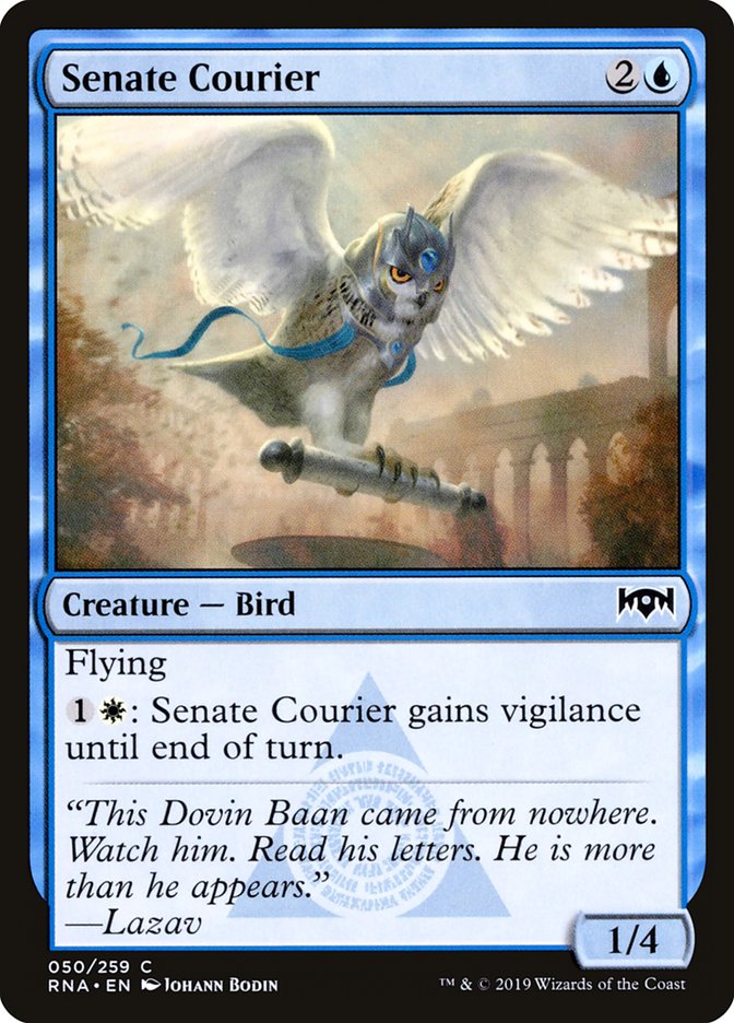 Senate Courier [Ravnica Allegiance] | Rock City Comics