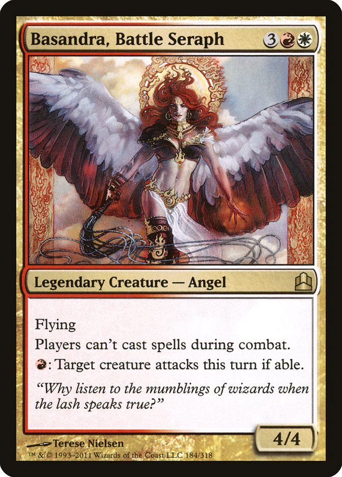 Basandra, Battle Seraph [Commander 2011] | Rock City Comics