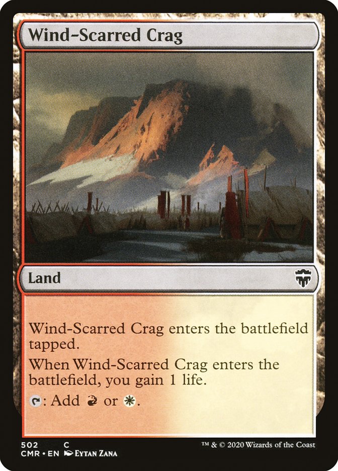 Wind-Scarred Crag [Commander Legends] | Rock City Comics