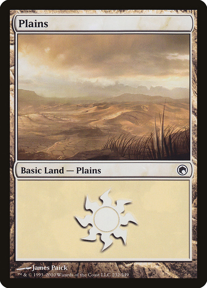 Plains (232) [Scars of Mirrodin] | Rock City Comics