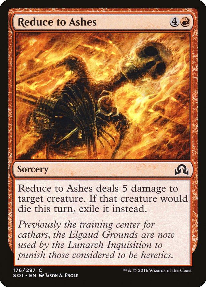 Reduce to Ashes [Shadows over Innistrad] | Rock City Comics
