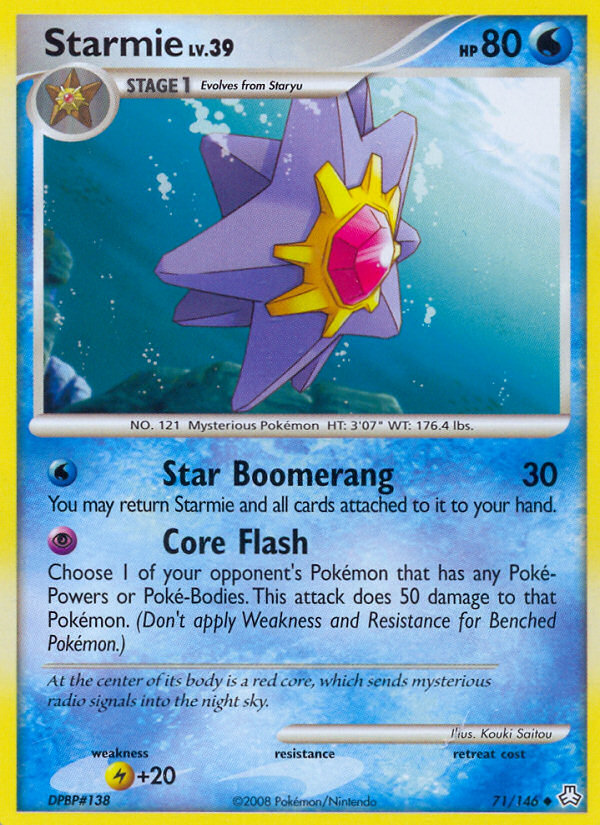 Starmie (71/146) [Diamond & Pearl: Legends Awakened] | Rock City Comics