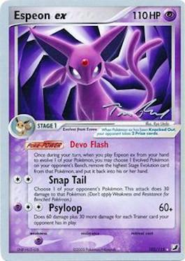 Espeon ex (102/115) (Legendary Ascent - Tom Roos) [World Championships 2007] | Rock City Comics