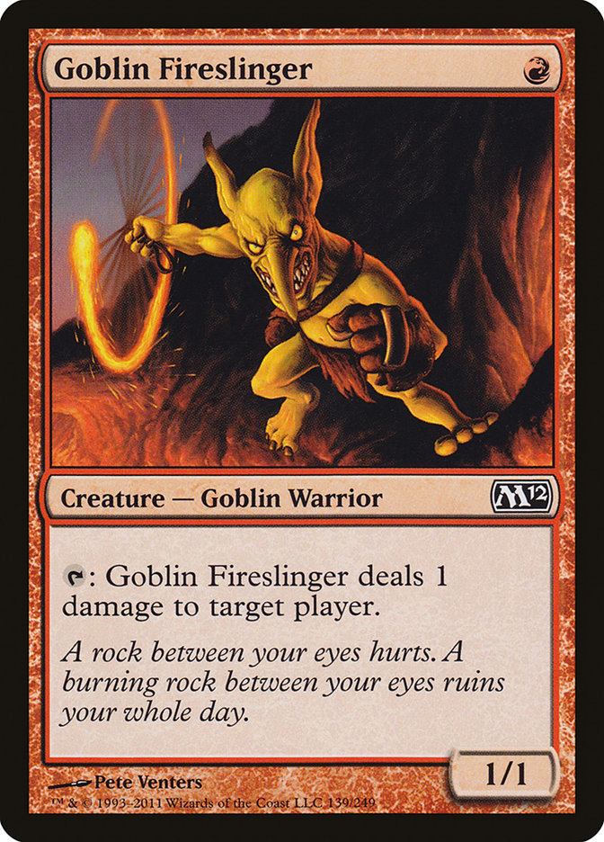 Goblin Fireslinger [Magic 2012] | Rock City Comics