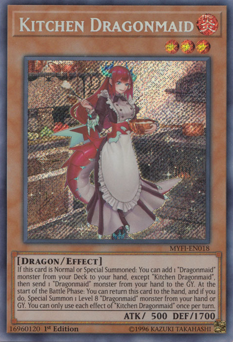 Kitchen Dragonmaid [MYFI-EN018] Secret Rare | Rock City Comics