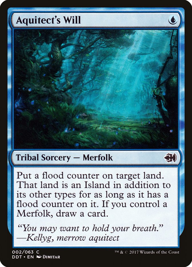 Aquitect's Will [Duel Decks: Merfolk vs. Goblins] | Rock City Comics