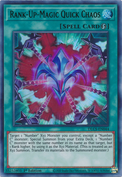Rank-Up-Magic Quick Chaos (Green) [DLCS-EN044] Ultra Rare | Rock City Comics