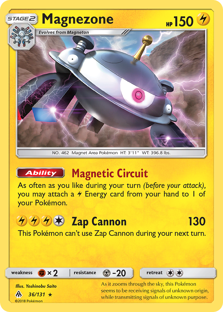 Magnezone (36/131) [Sun & Moon: Forbidden Light] | Rock City Comics