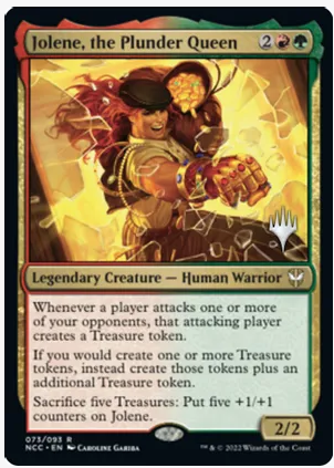 Jolene, the Plunder Queen (Promo Pack) [Streets of New Capenna Commander Promos] | Rock City Comics