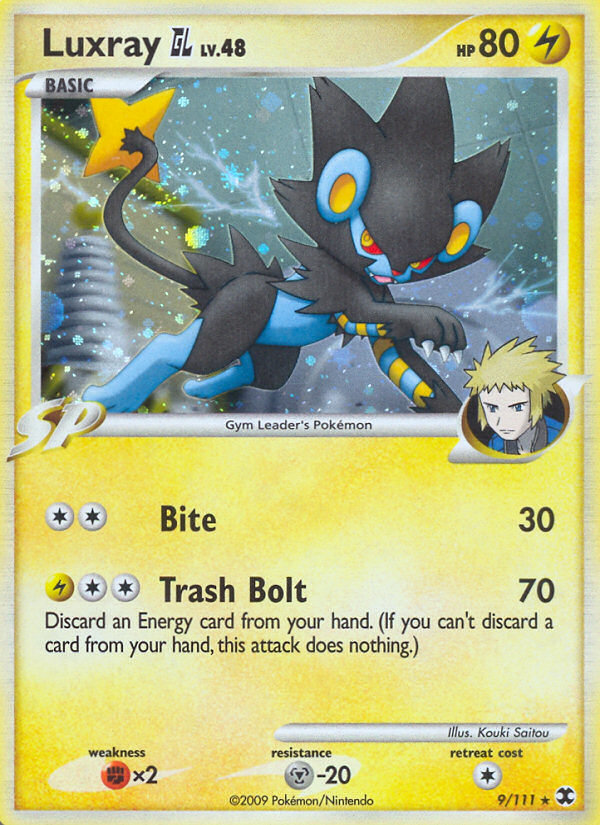 Luxray GL (9/111) [Platinum: Rising Rivals] | Rock City Comics