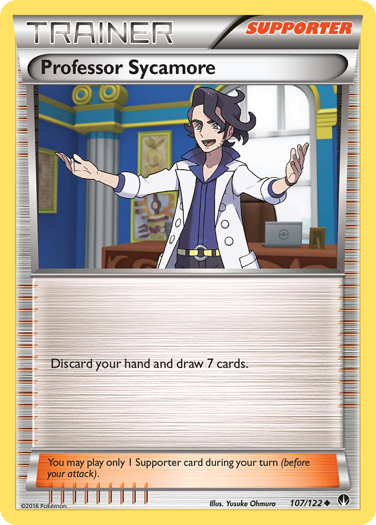 Professor Sycamore (107/122) [XY: BREAKpoint] | Rock City Comics