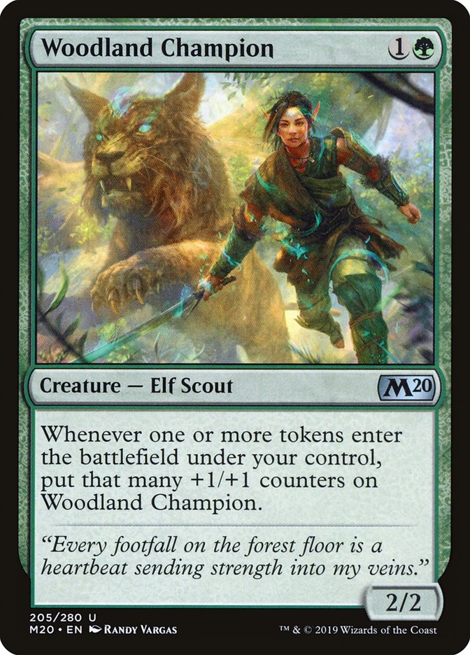 Woodland Champion [Core Set 2020] | Rock City Comics