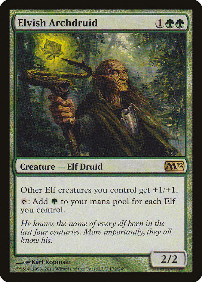 Elvish Archdruid [Magic 2012] | Rock City Comics