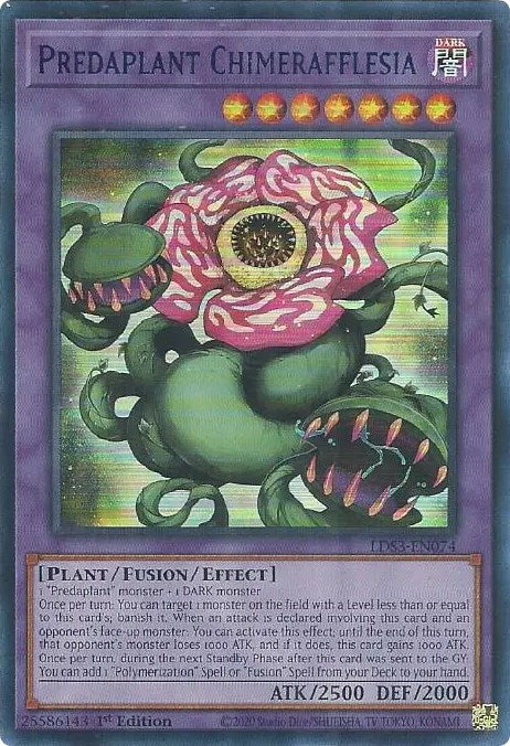 Predaplant Chimerafflesia (Blue) [LDS3-EN074] Ultra Rare | Rock City Comics