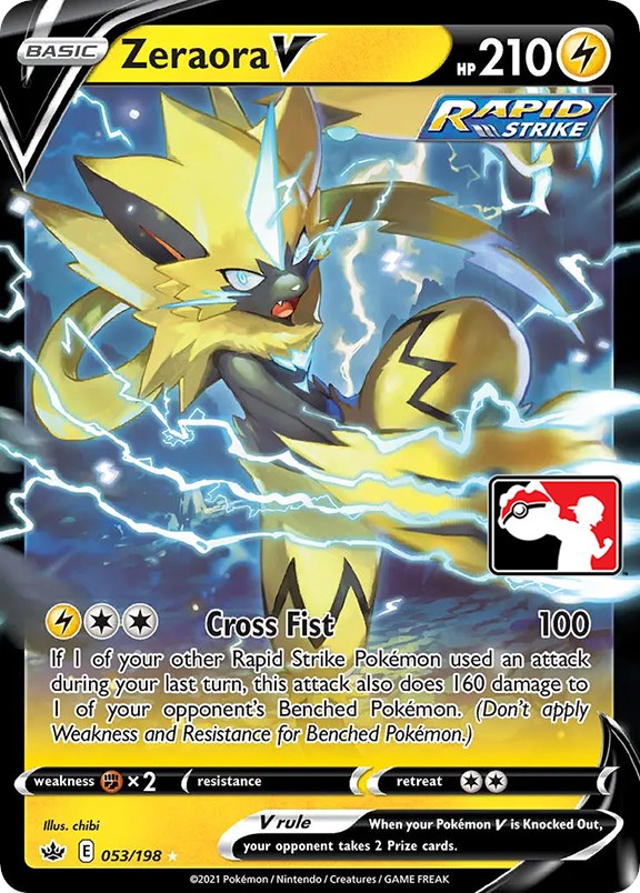 Zeraora V (053/198) [Prize Pack Series One] | Rock City Comics