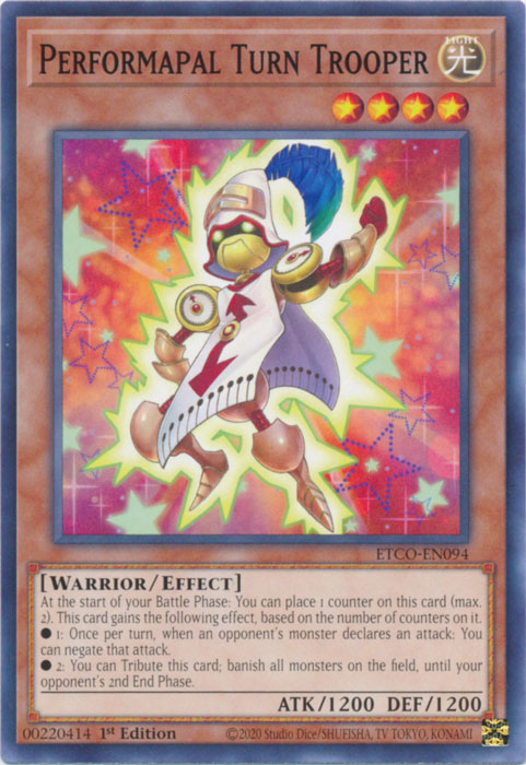 Performapal Turn Trooper [ETCO-EN094] Common | Rock City Comics