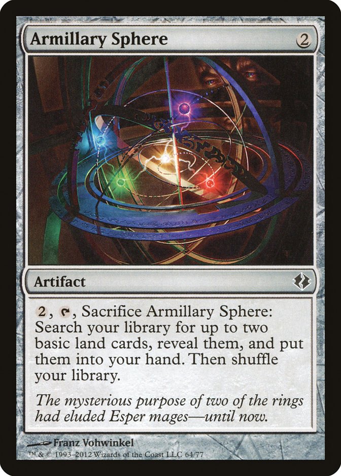 Armillary Sphere [Duel Decks: Venser vs. Koth] | Rock City Comics