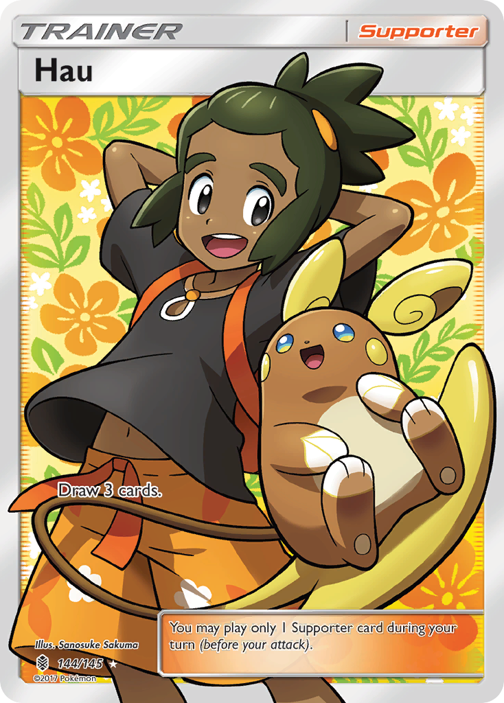 Hau (144/145) [Sun & Moon: Guardians Rising] | Rock City Comics