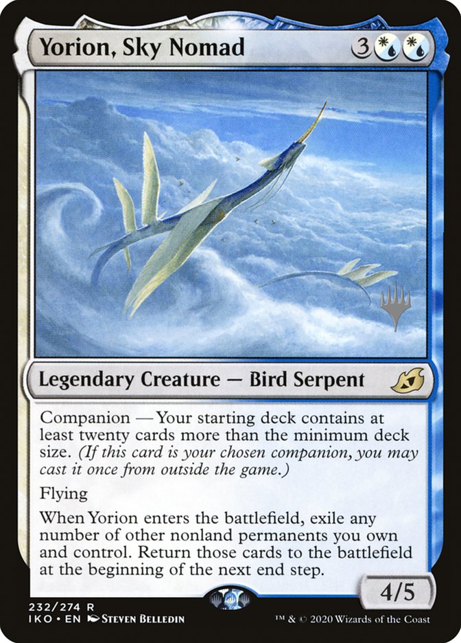 Yorion, Sky Nomad (Promo Pack) [Ikoria: Lair of Behemoths Promos] | Rock City Comics